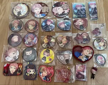 앙스타 아츠키 슈 코롯타 응원 캔뱃지 마루카쿠 난자타운 색지