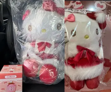 산리오 헬로키티 1번 복권 당첨 복권 봉제 인형 소품함 마스코트