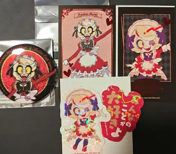 해즈빈 호텔에 오신 것을 환영합니다 애니카페 찰리 4종 세트