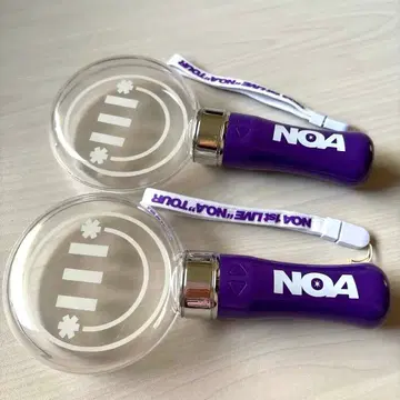 NOA 응원봉 보라색