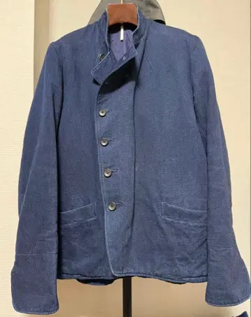 sus-ous 쿡 자켓 인디고 린넨 jacket cooks