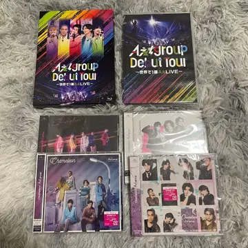 A group LIVEBlu-ray / chameleon CD 세트
