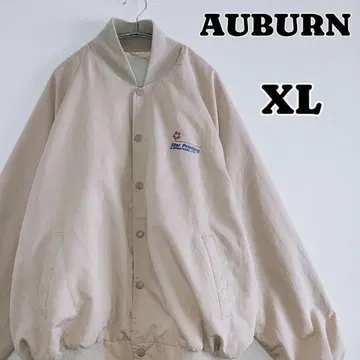 AUBURN 단추식 블루종 자켓 베이지 XL 긴팔 남성용