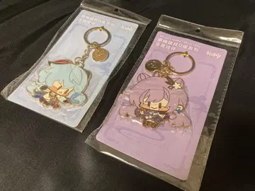 원신 감우&각청 SD 캐릭터 시리즈 금속 키링