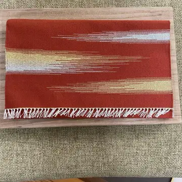 자카드 면 책갈피 노포 카토 소우겐 작 비단보자기