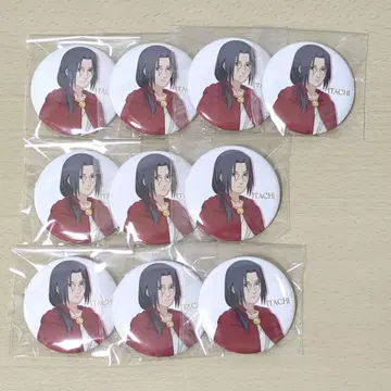 NARUTO 이치라쿠 라멘 신비로운 시노비 우치하 이타치 캔뱃지