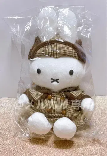miffy 미피 글렌체크 봉제 인형 유라쿠초 2023 한정판