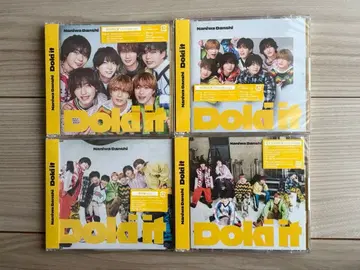 [ 미개봉 새상품 ] 나니와단시 Doki it CD 4장 세트
