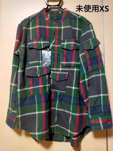 미사용 23AW Engineered Garments 밴드 카라 셔츠 XS