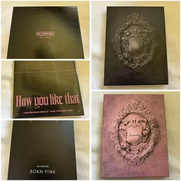 BLACKPINK 앨범 5세트