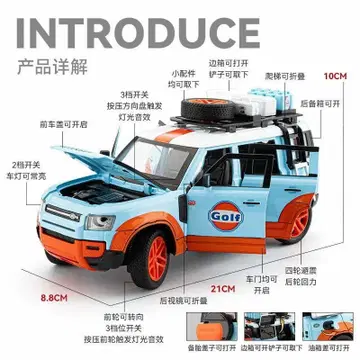 Gulf Defender 미니카 21cm