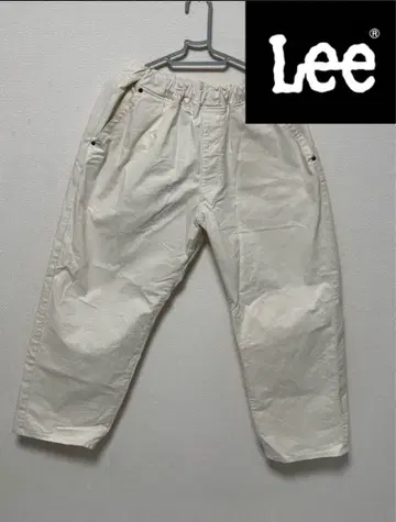 리 화이트 이지 팬츠