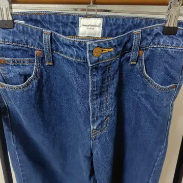 Lee 라이더스 블루 데님 와이드 배기 실루엣