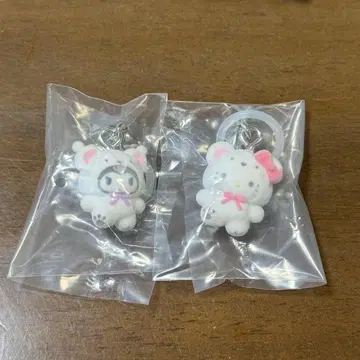 산리오 메지루시 액세서리 포근포근 스노우