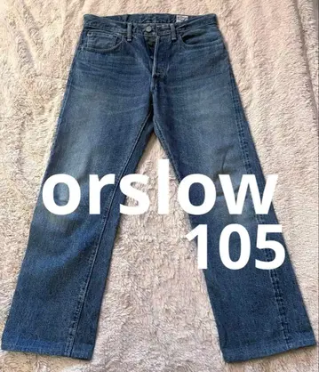 오어슬로우 데님 105 사이즈 S1 인디고 보이즈 마켓