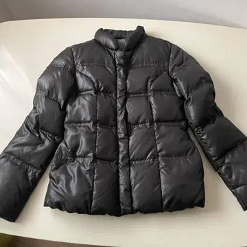 새상품급 MK 미쉘클랑 블랙 다운 자켓 (38)