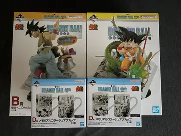 제일복권 드래곤볼 40th A상 B상 손오공 피규어 D상 2점