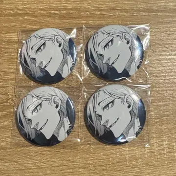 블루 록 전람회 카이저 E 캔뱃지 4점