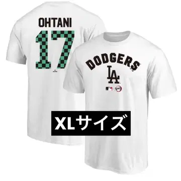 MLB x 귀멸의 칼날 콜라보 오타니 쇼헤이 T셔츠 카마도 탄지로 ver