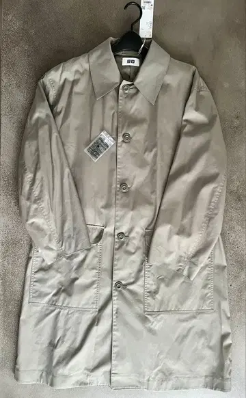 UNIQLO U 오버 사이즈 스텐카라 코트 M 그레이