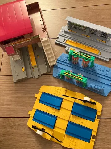 프라레일 역과 레일 세트