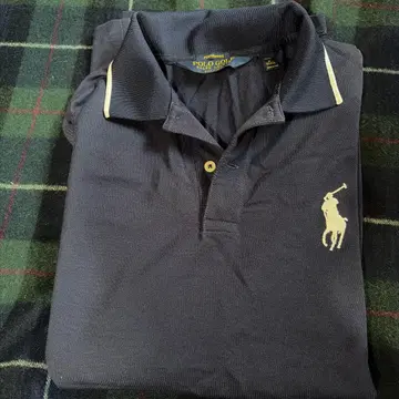 폴로 랄프 로렌 긴팔 피케 셔츠 네이비 컬러 175/96A M