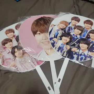 [ 새상품급 ] 쟈니즈 부채 3개 세트