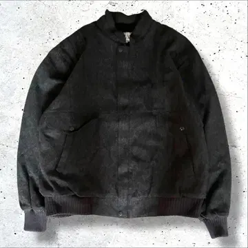 [ DIFUSION SQUAD ] 울 봄버 자켓 차콜 그레이 L