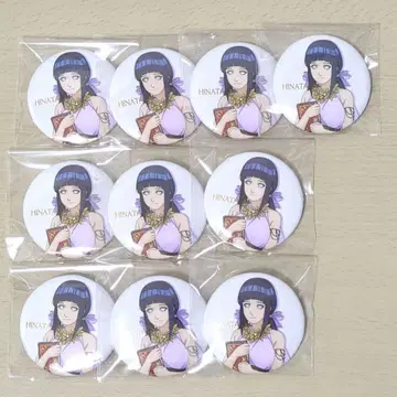 NARUTO 잇라쿠 라멘 Myth of Shinobi 히나타 캔뱃지