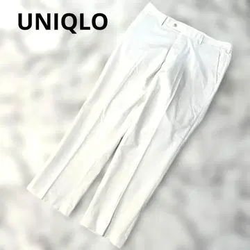 컨디션 최상 UNIQLO 유니클로 골프 팬츠 화이트 슬랙스