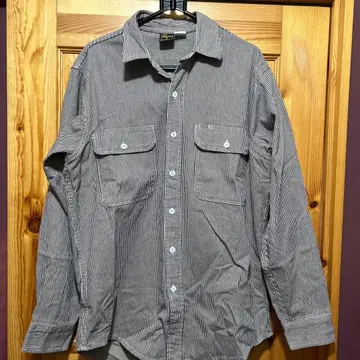 프렌티스 히코리 셔츠 후염 브라운 미국제