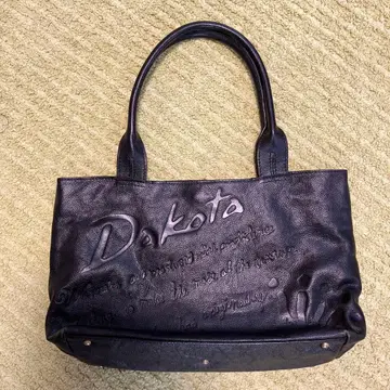 새상품급 Dakota 블랙 토트백