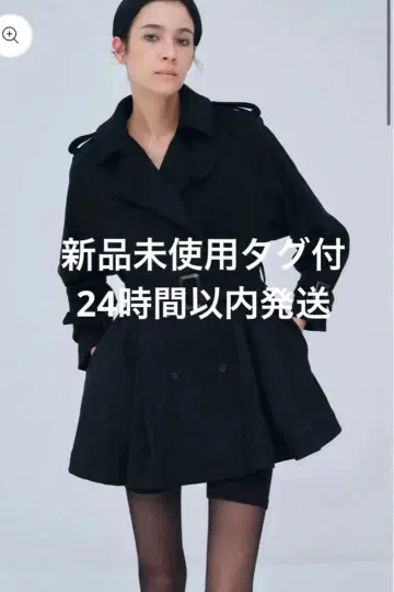 미사용 새상품 택 포함 로브 블랑 laubeblanc 트렌치코트