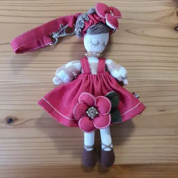 Bel paci 꽃 장식 인형 키링