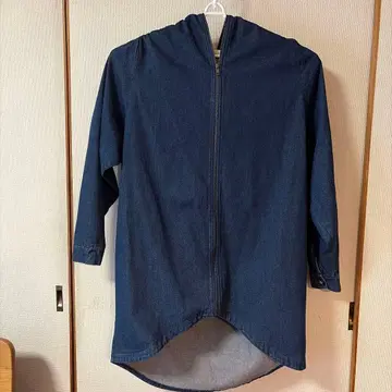 IN THE MARKET 후드 부착 데님 자켓