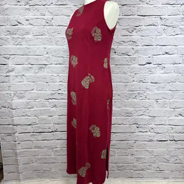 HILO HAWAKII 슬리브리스 원피스 빨간색 사이즈 S 395