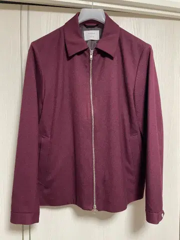 STUDIOUS 브라이트 서지 지퍼 블루종 스튜디우스