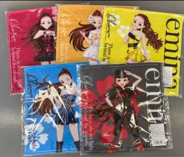 아무로 나미에 공인 캐릭터 에미나 타월 5장