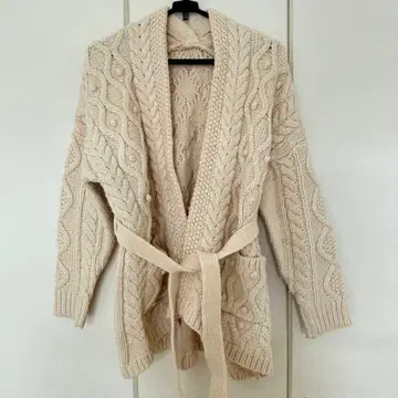 FREEK S STORE* 팝콘 케이블 니트 가디건