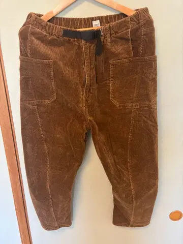 GRIPSWANY 그립스와니 브라운 코듀로이 카고 팬츠 L