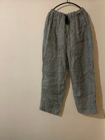 bull de savon 체크 팬츠