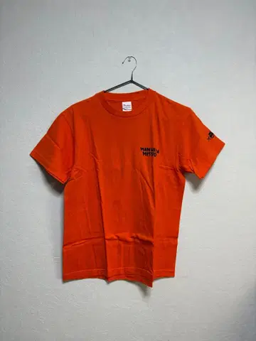 MAN WITH A MISSION 셔츠 오렌지