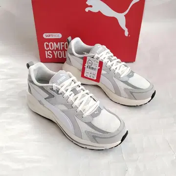 푸마 PUMA Hypnotic LS 스니커즈 화이트 x 그레이 26.5