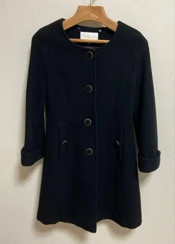 프로포션 A라인 롱 코트