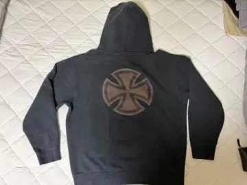 90s-00 INDEPENDENT 후드티 블랙 아이언 크로스 nhs 택