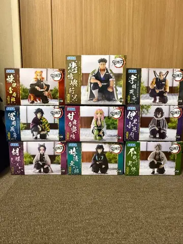 귀멸의 칼날 피규어 세트 SEGA 주합회의