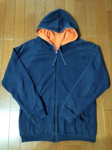 안쪽 써멀 풀 집업 후드티 더블 페이스 리버서블