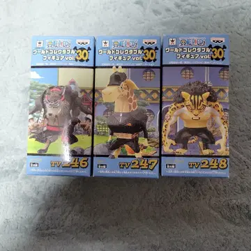 월드 콜렉터블 ONE PIECE 피규어 세트 TV 246-248