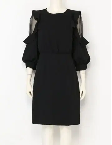 [ 몇 회 착용 ] SNIDEL 슬리브 시스루 브라우징