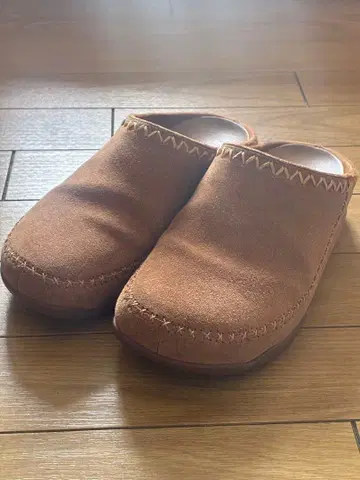 fitflop 컴포트 샌들 슬립온 브라운